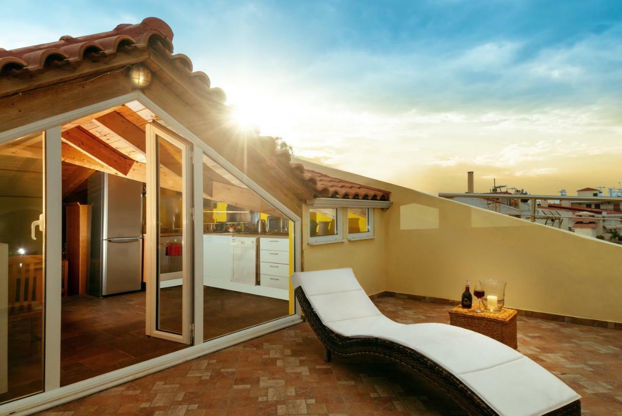 Diamante Beachfront Suites Xylokastro Dış mekan fotoğraf