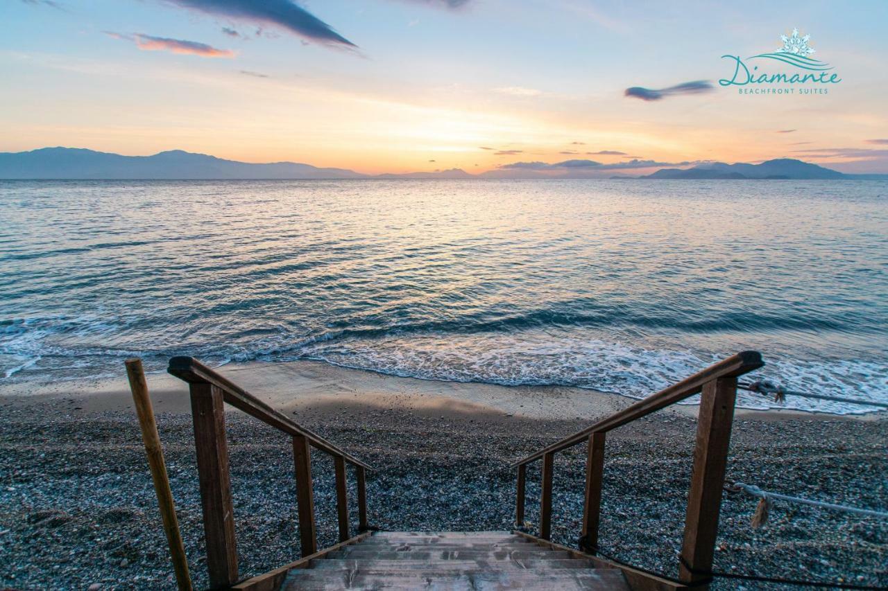 Diamante Beachfront Suites Xylokastro Dış mekan fotoğraf