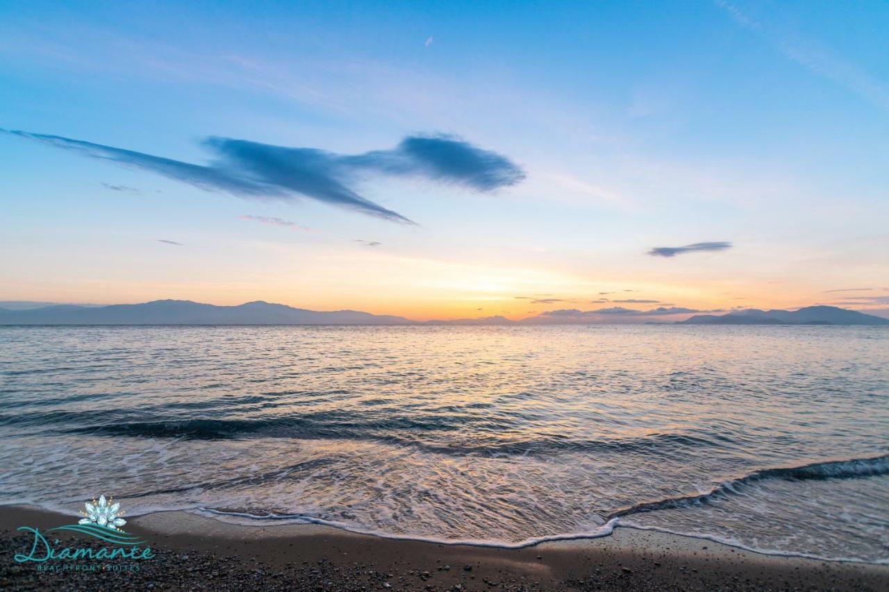 Diamante Beachfront Suites Xylokastro Dış mekan fotoğraf